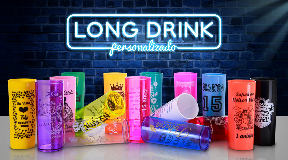 Copo Long Drink Personalizado